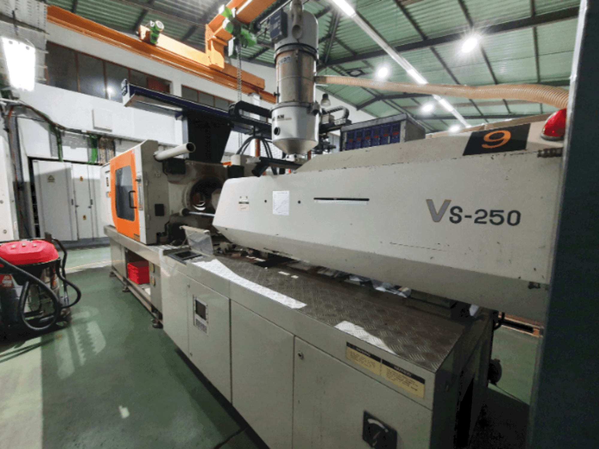 Vista Frontal da Victor VS-250 máquina