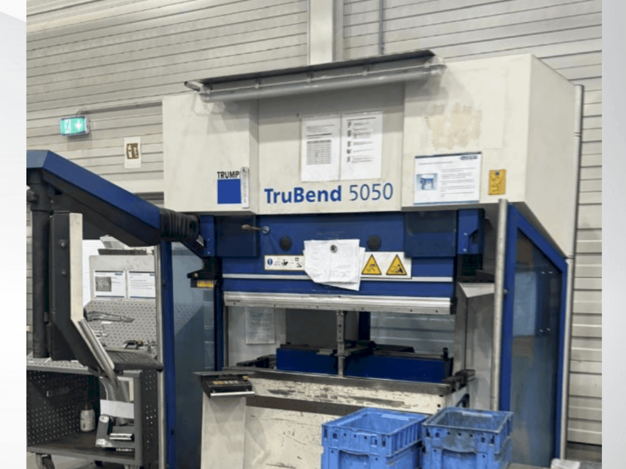 Vista Frontal da TRUMPF TruBend V5050 máquina