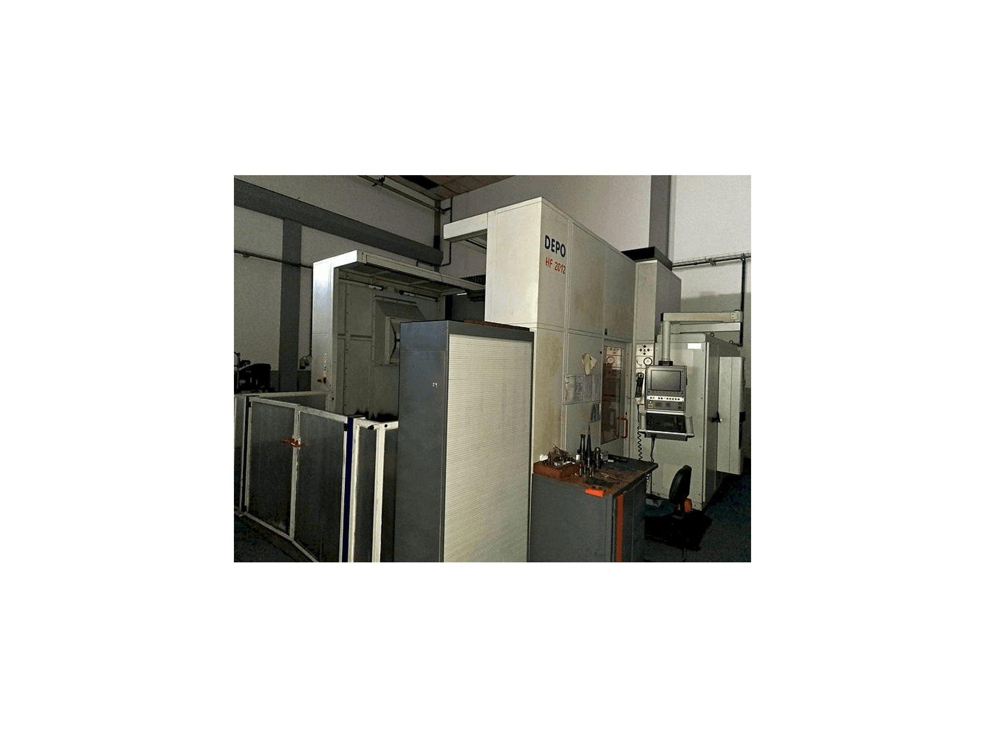 Vista Frontal da DEPO HP máquina