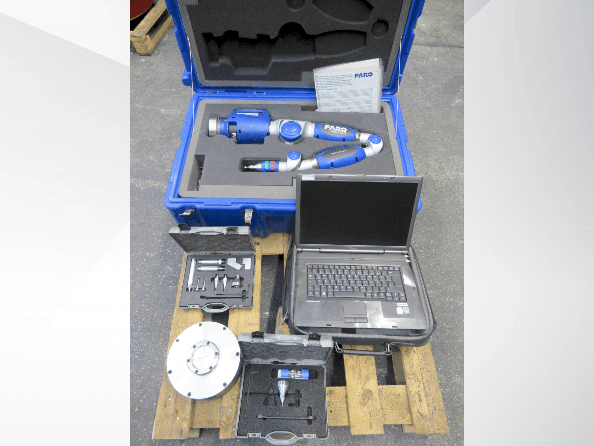 Vista Frontal da Faro F04 máquina