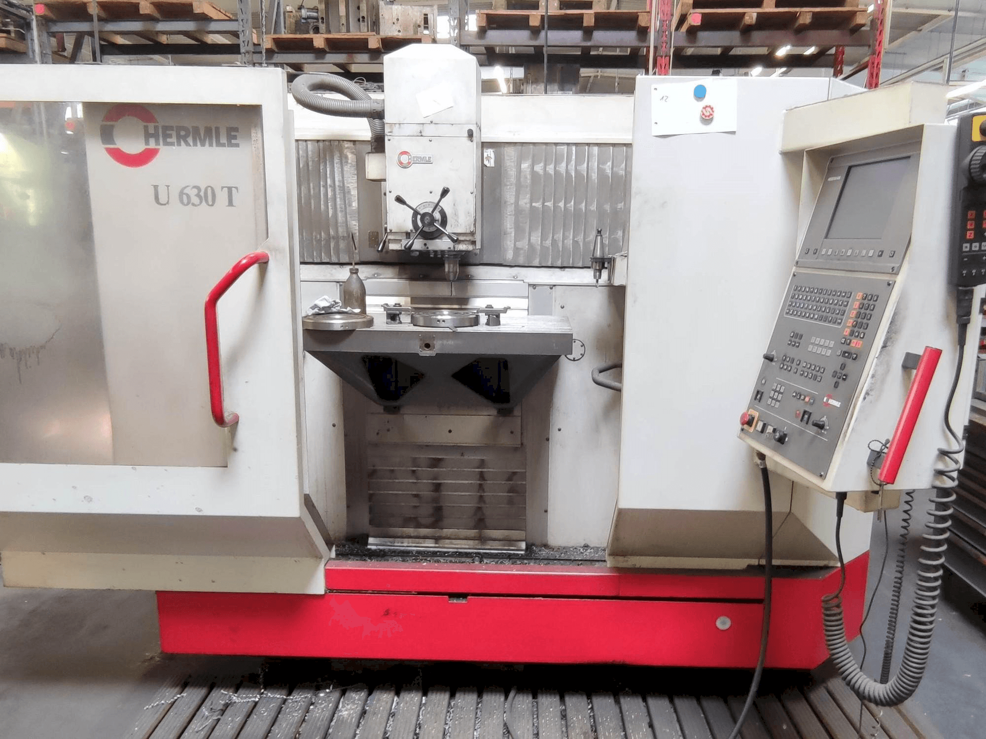 Vista Frontal da HERMLE U630T máquina