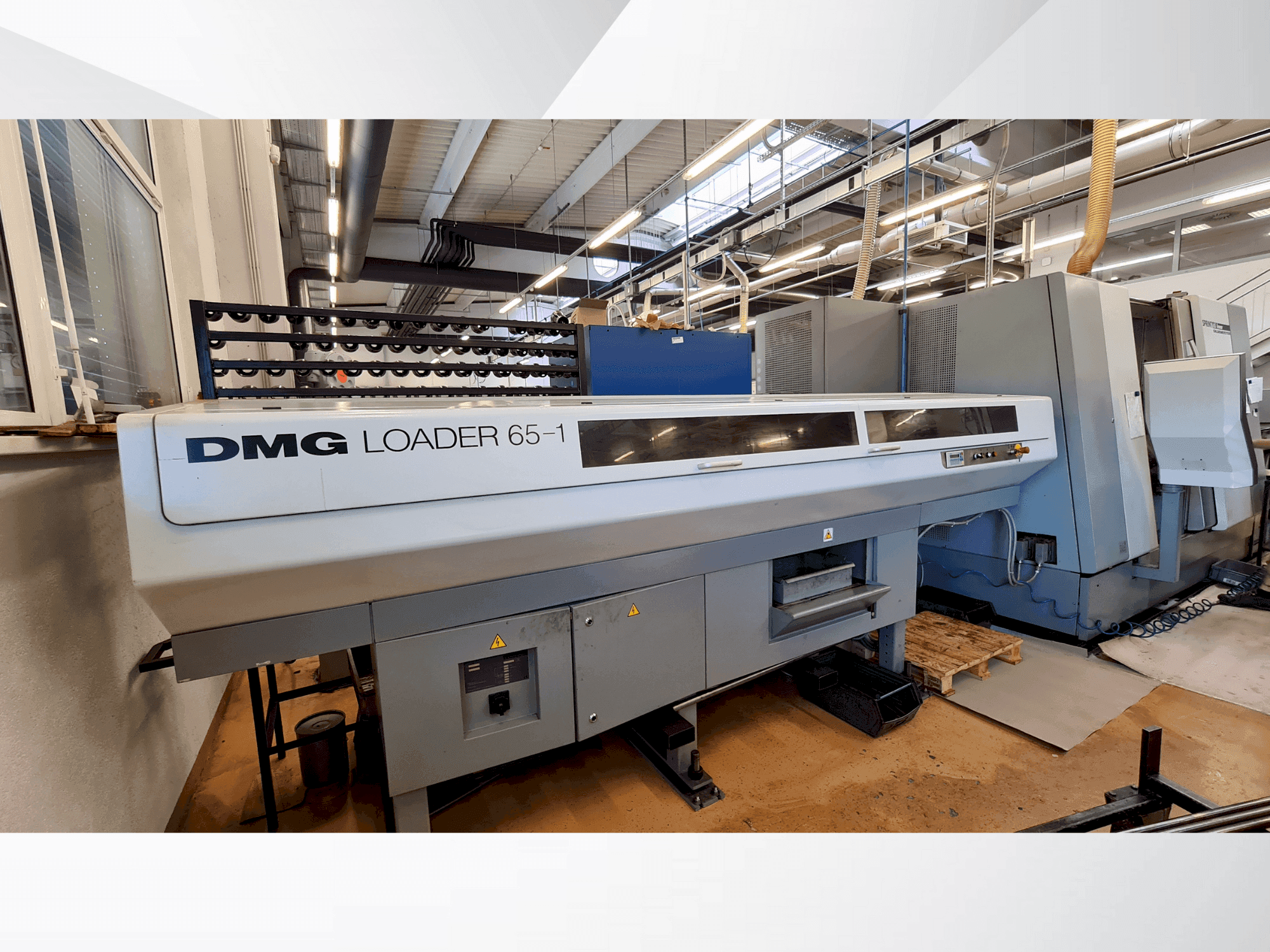 Vista Frontal da Gildemeister DMG GILDEMEISTER SPRINT Linear 65 máquina