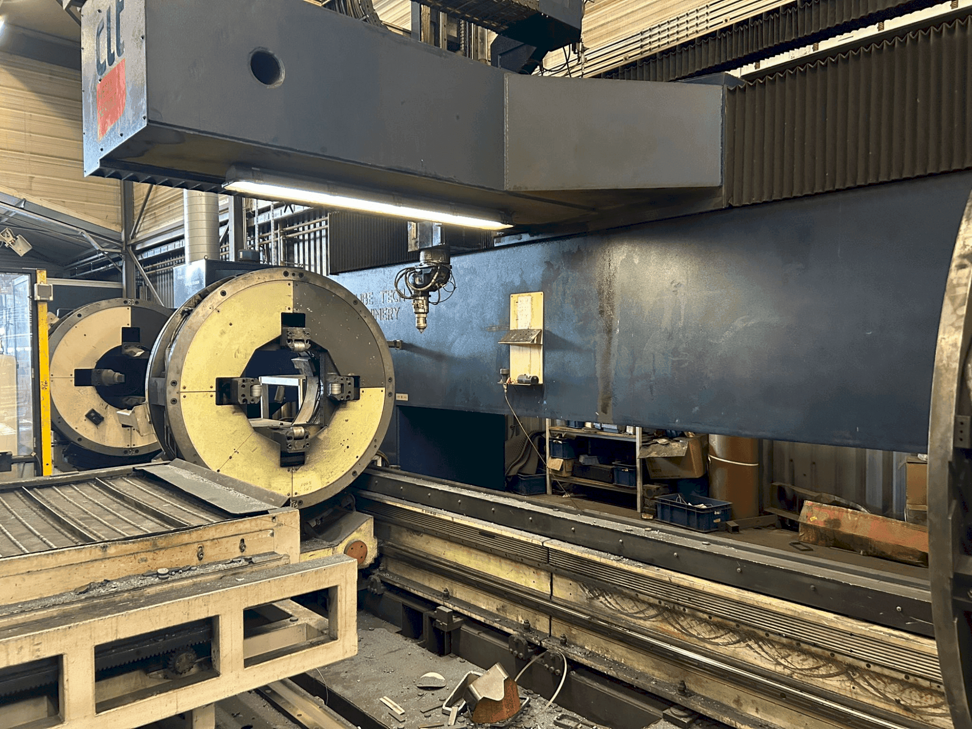 Vista Frontal da TTM FL 600 3D máquina