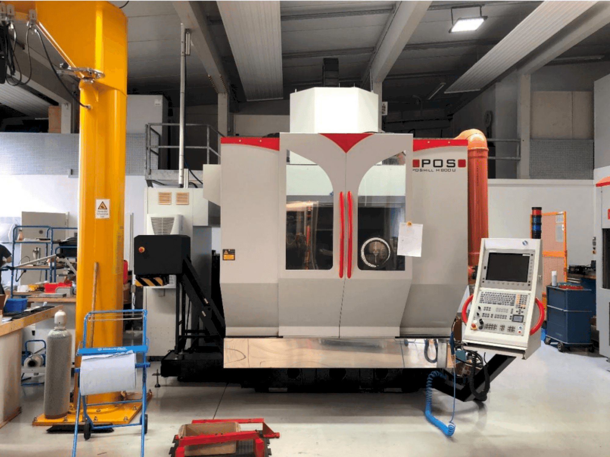 Vista Frontal da POSmill H 800 U máquina