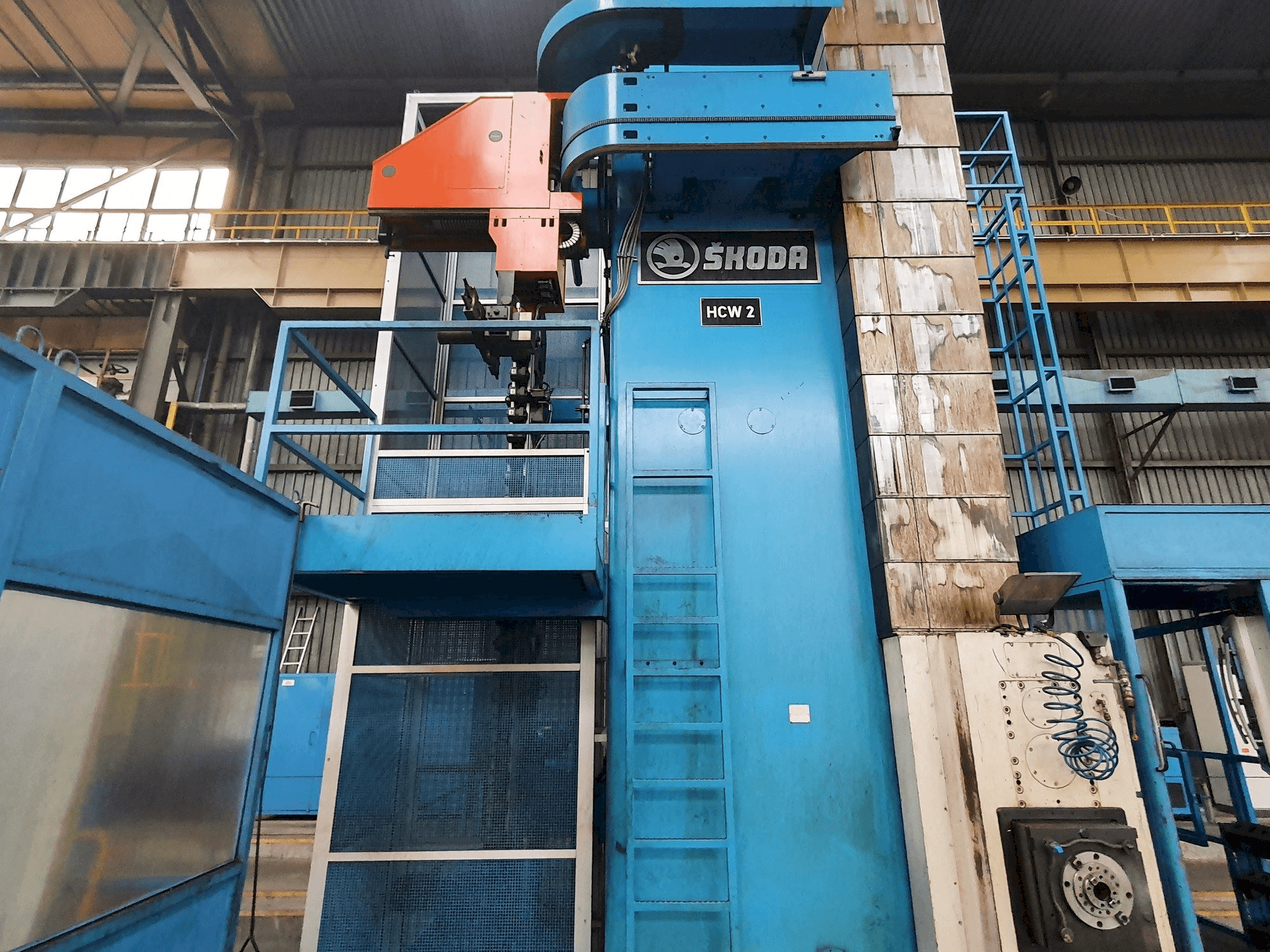 Vista Frontal da SKODA HCW 2-200 DUO máquina