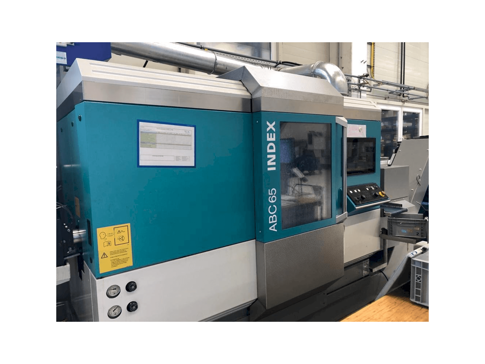 Vista Frontal da Index ABC65 máquina