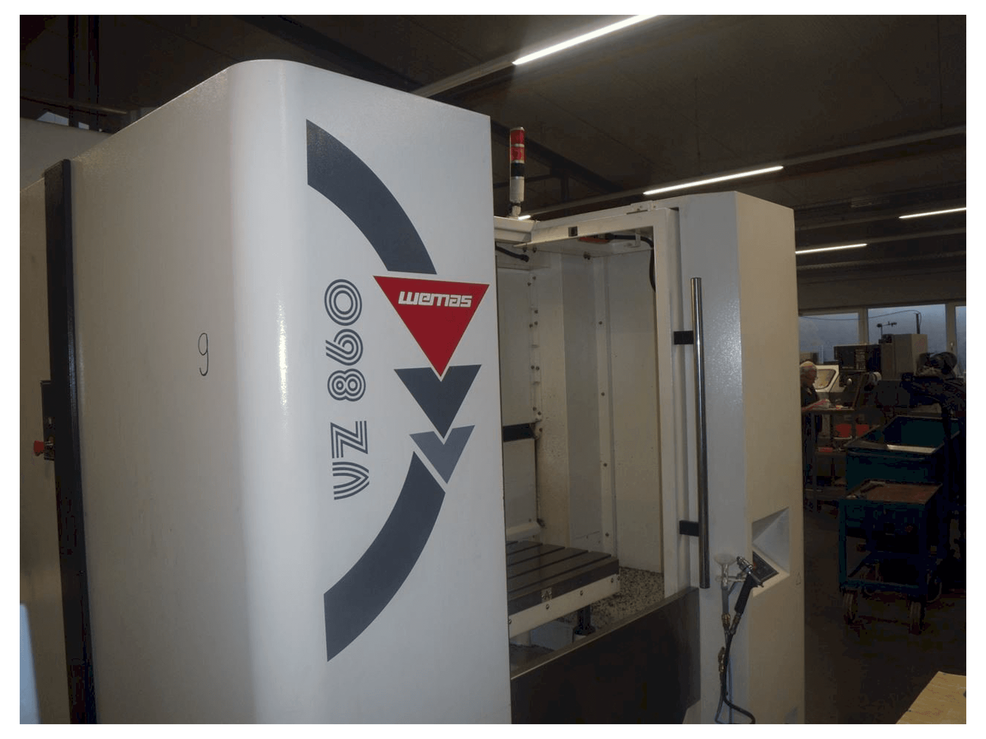 Vista Frontal da WEMAS VZ 860 APC máquina