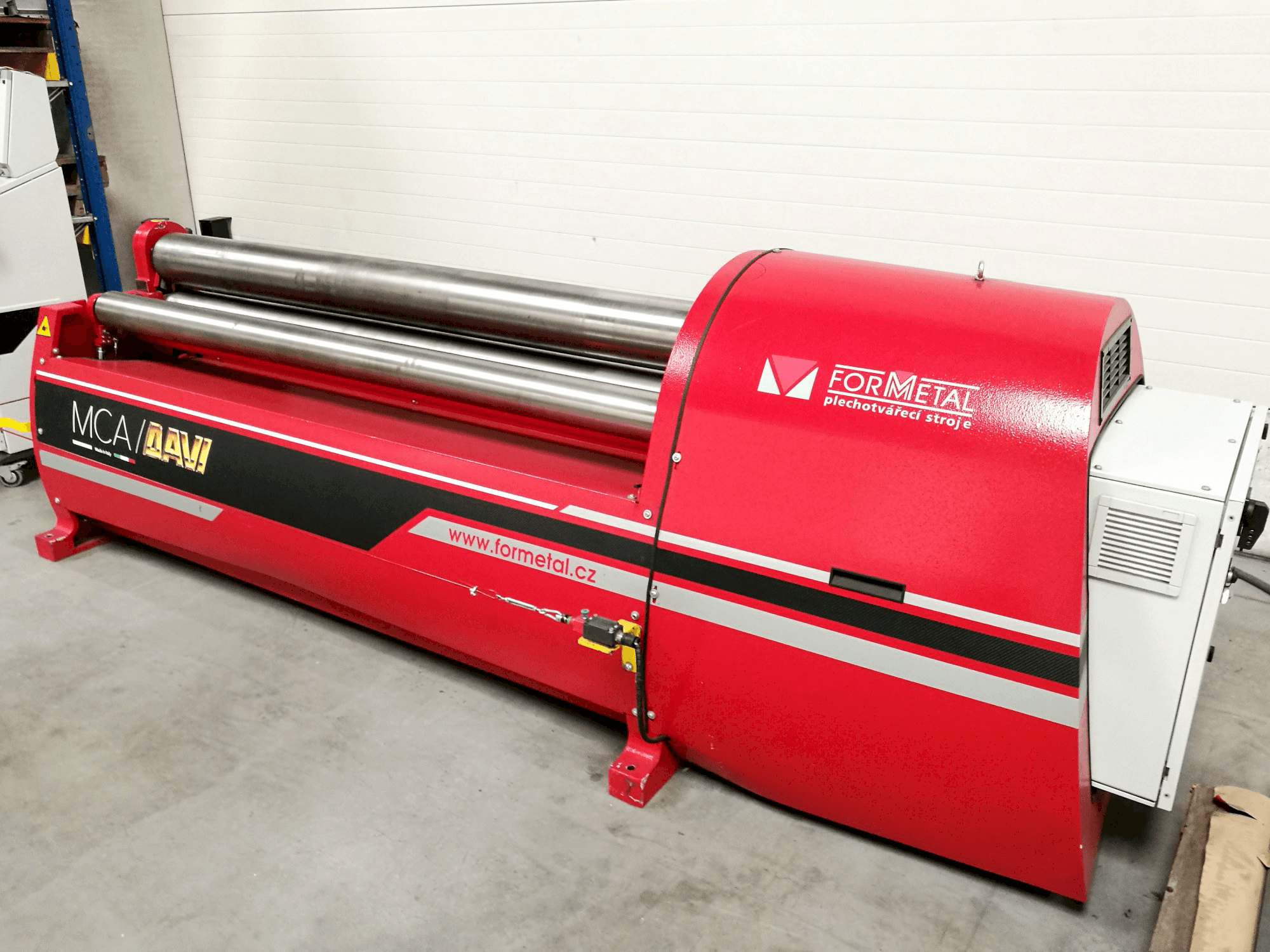 Vista Direita da Davi MCA 2017 máquina