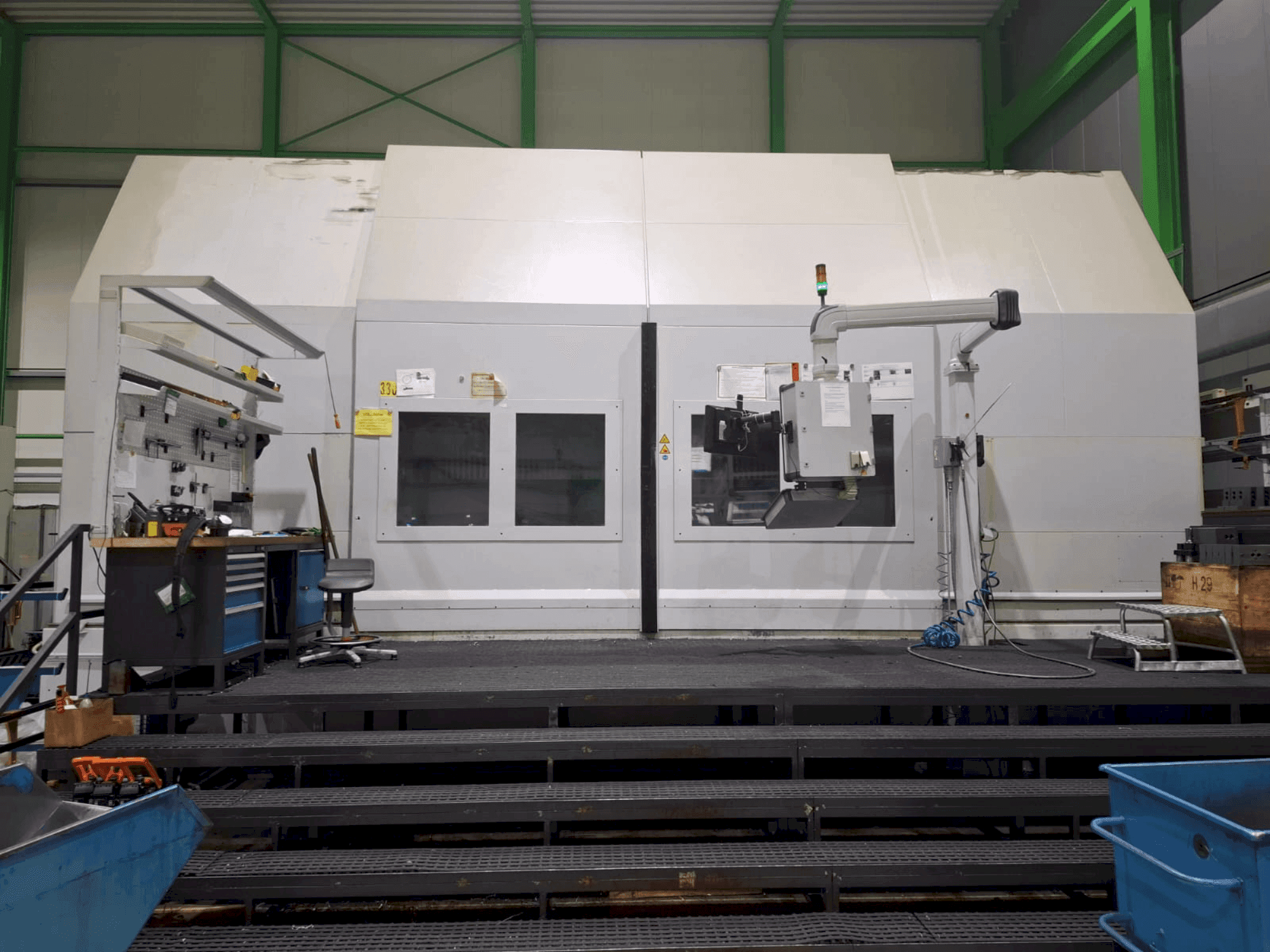 Vista Frontal da Pittler PV4000 máquina