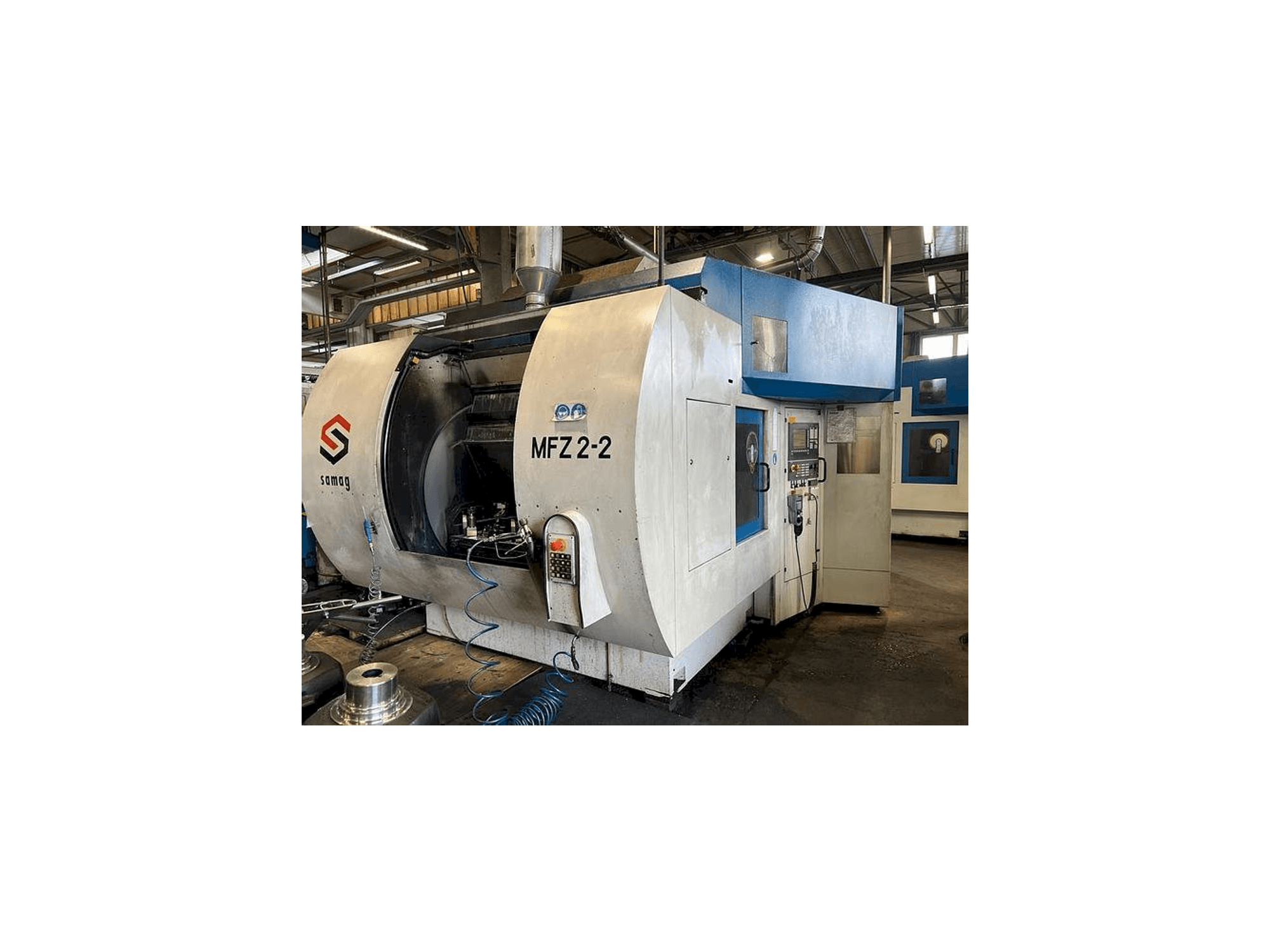 Vista Frontal da SAMAG MFZ 2-2 máquina