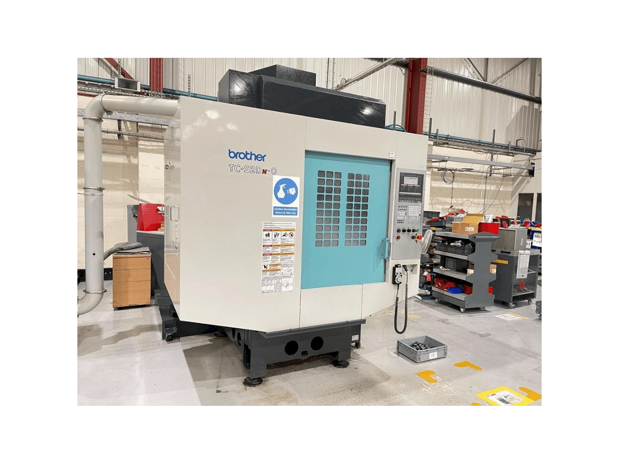 Vista Frontal da Brother TC-S2DN-0 máquina