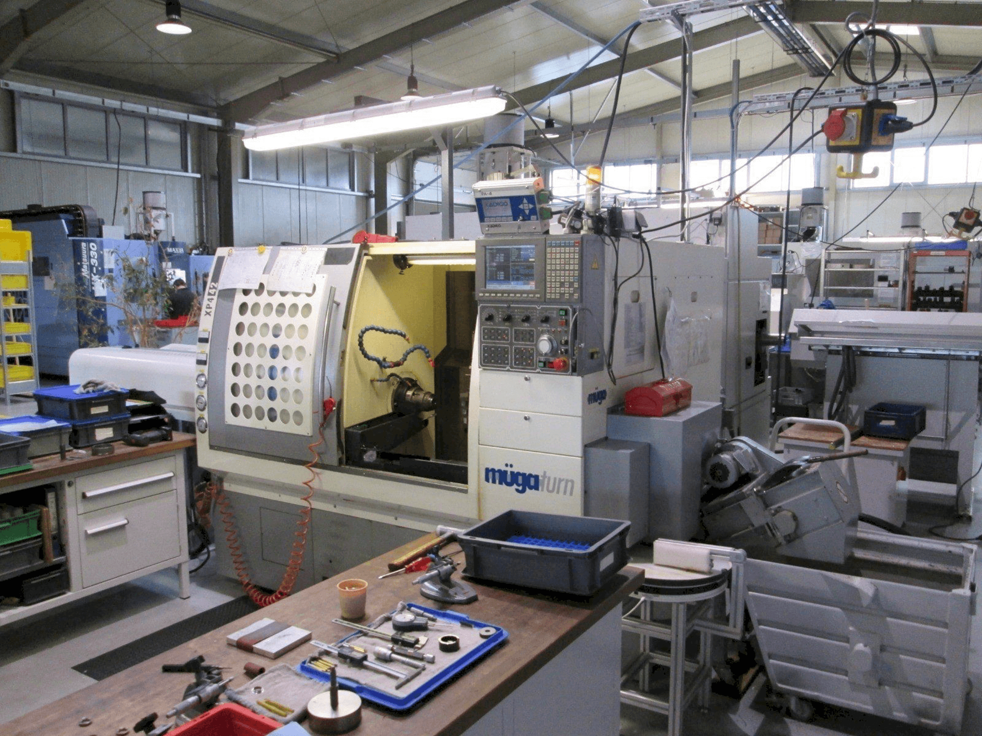 Vista Frontal da Muga XP4 – 42SM máquina