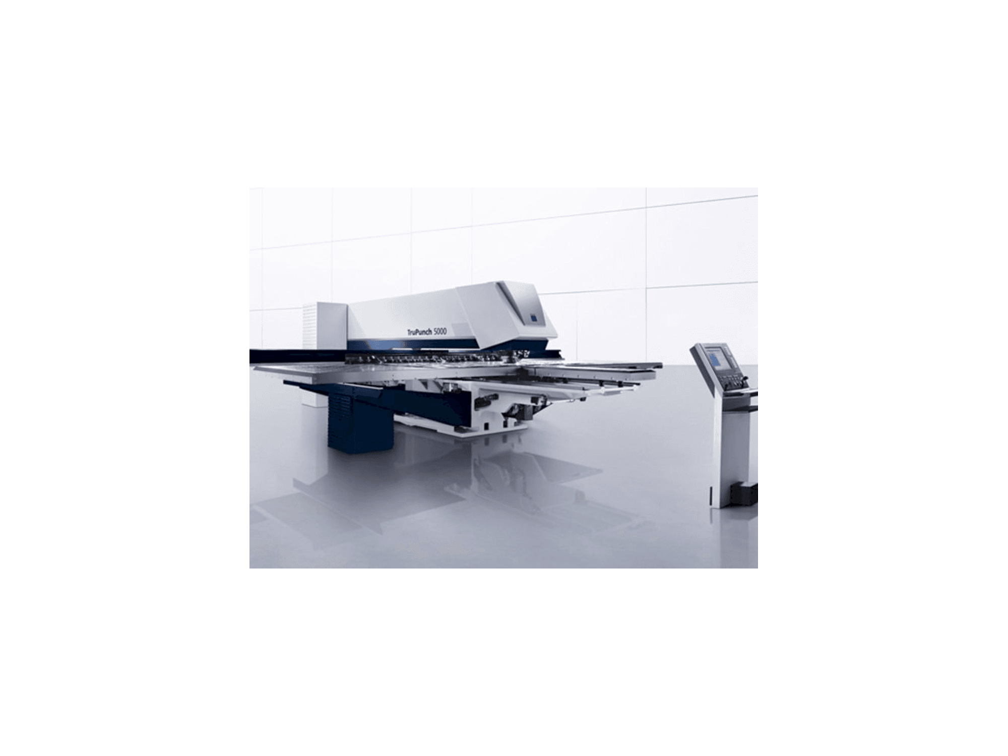 Vista Frontal da Trumpf TC 5000 máquina