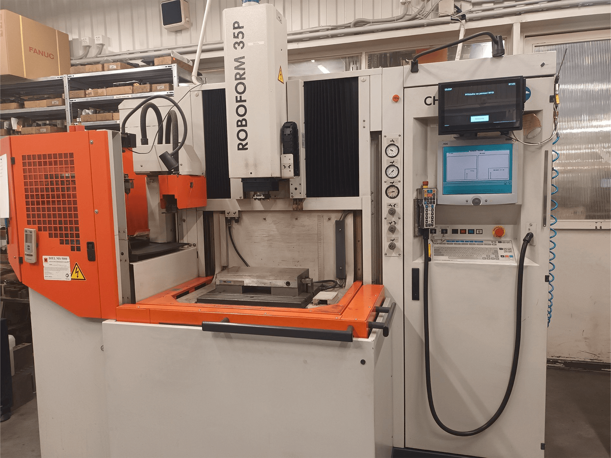 Vista Frontal da CHARMILLES ROBOFORM 35P máquina