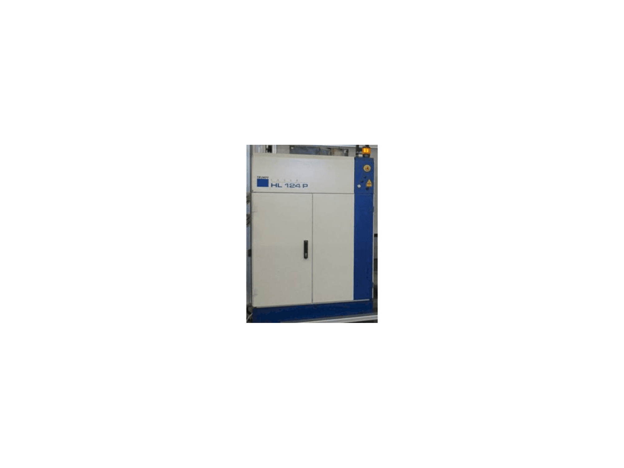 Vista Frontal da Trumpf HL 124 P máquina