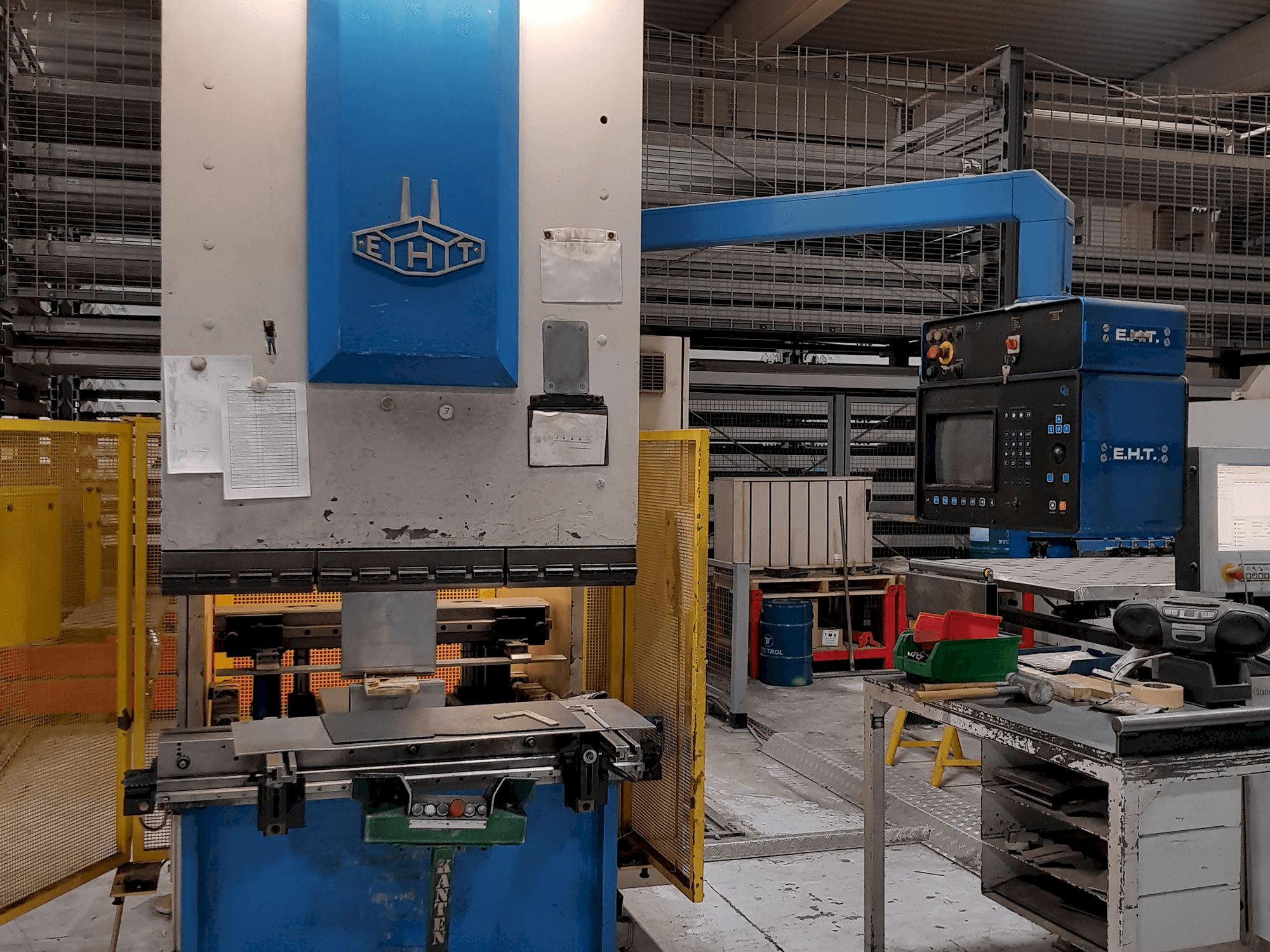 Vista Frontal da EHT EHP 5.5-12 máquina