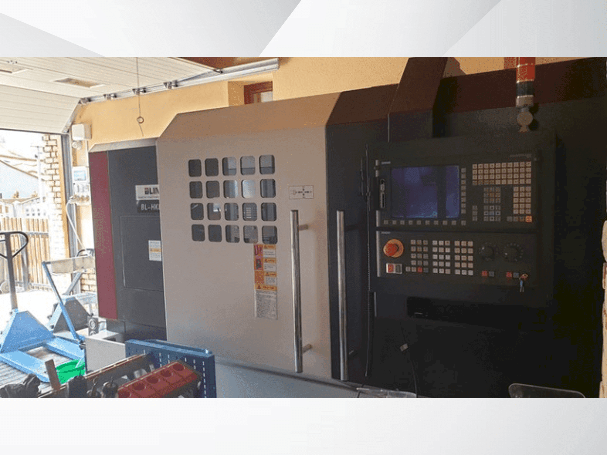 Vista Frontal da TAATH BL-HK80B máquina