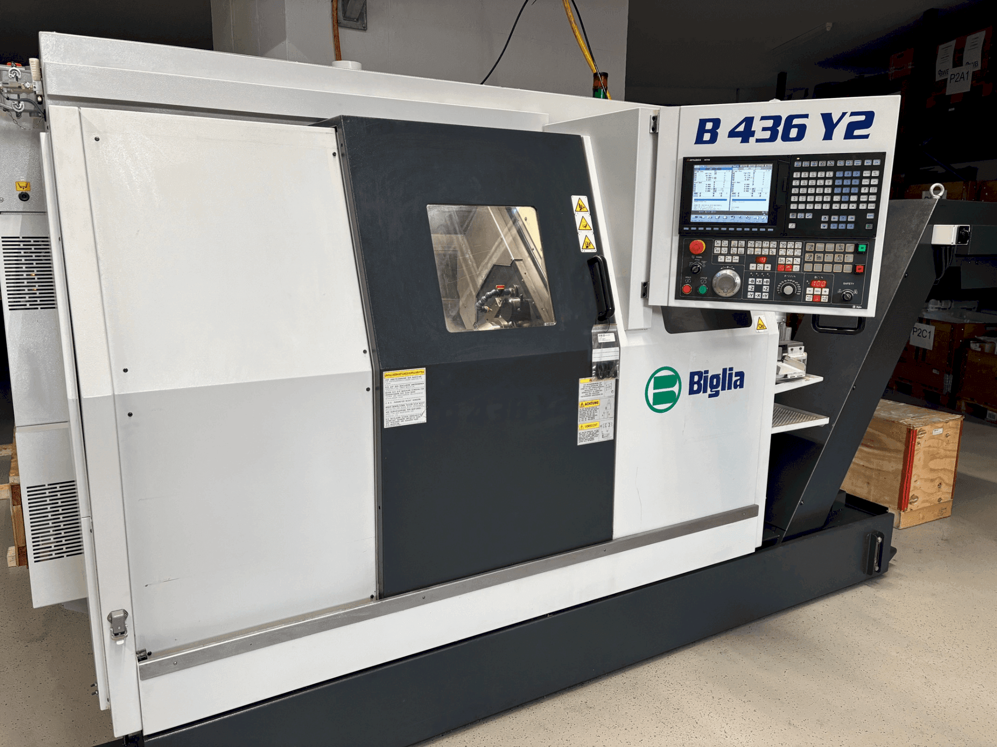 Vista Frontal da Biglia B436Y2 máquina