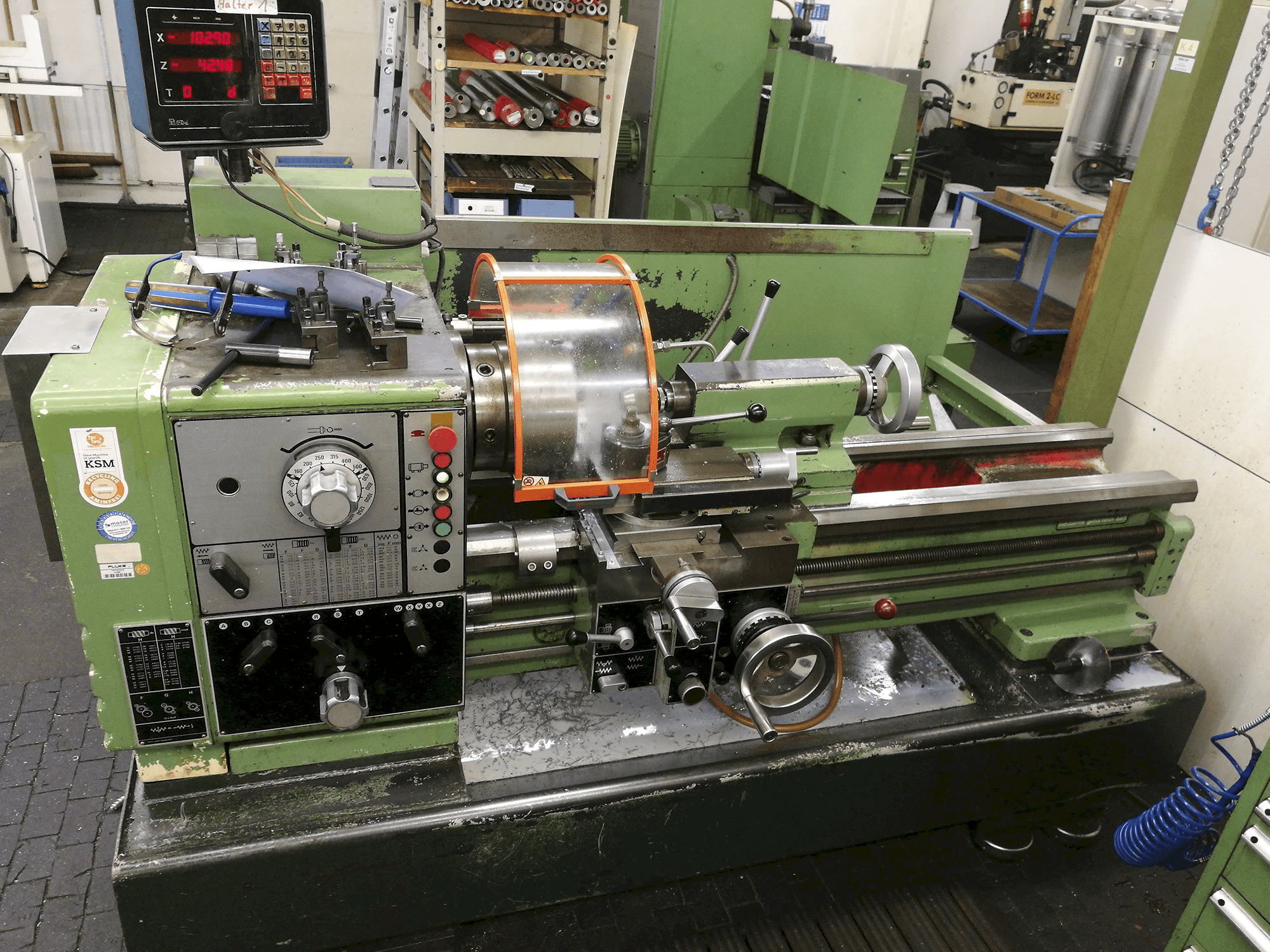 Vista Frontal da Harrison M400 máquina