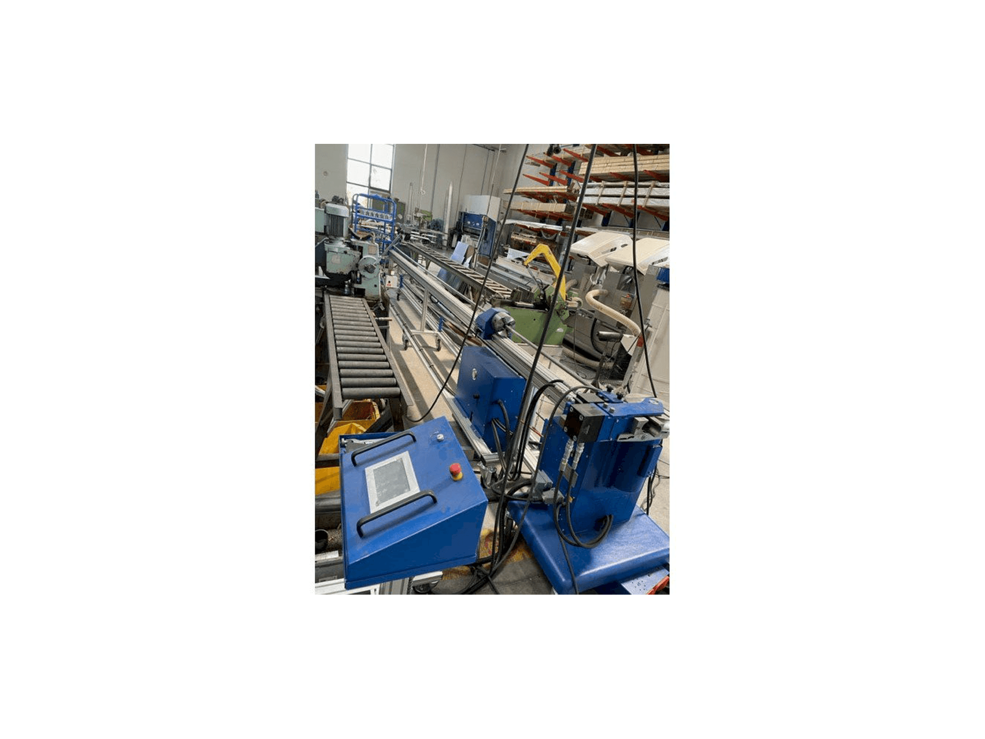 Vista Frontal da JUTEC 5060 máquina