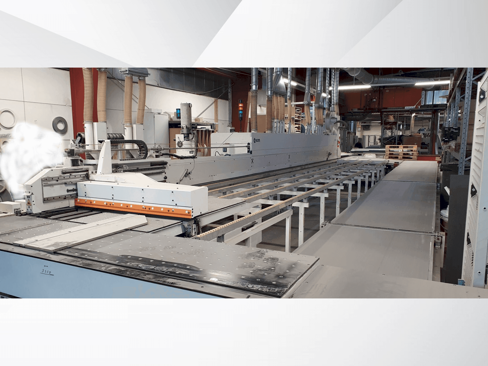 Vista Frontal da SCM STEFANI EBM System S 01 máquina