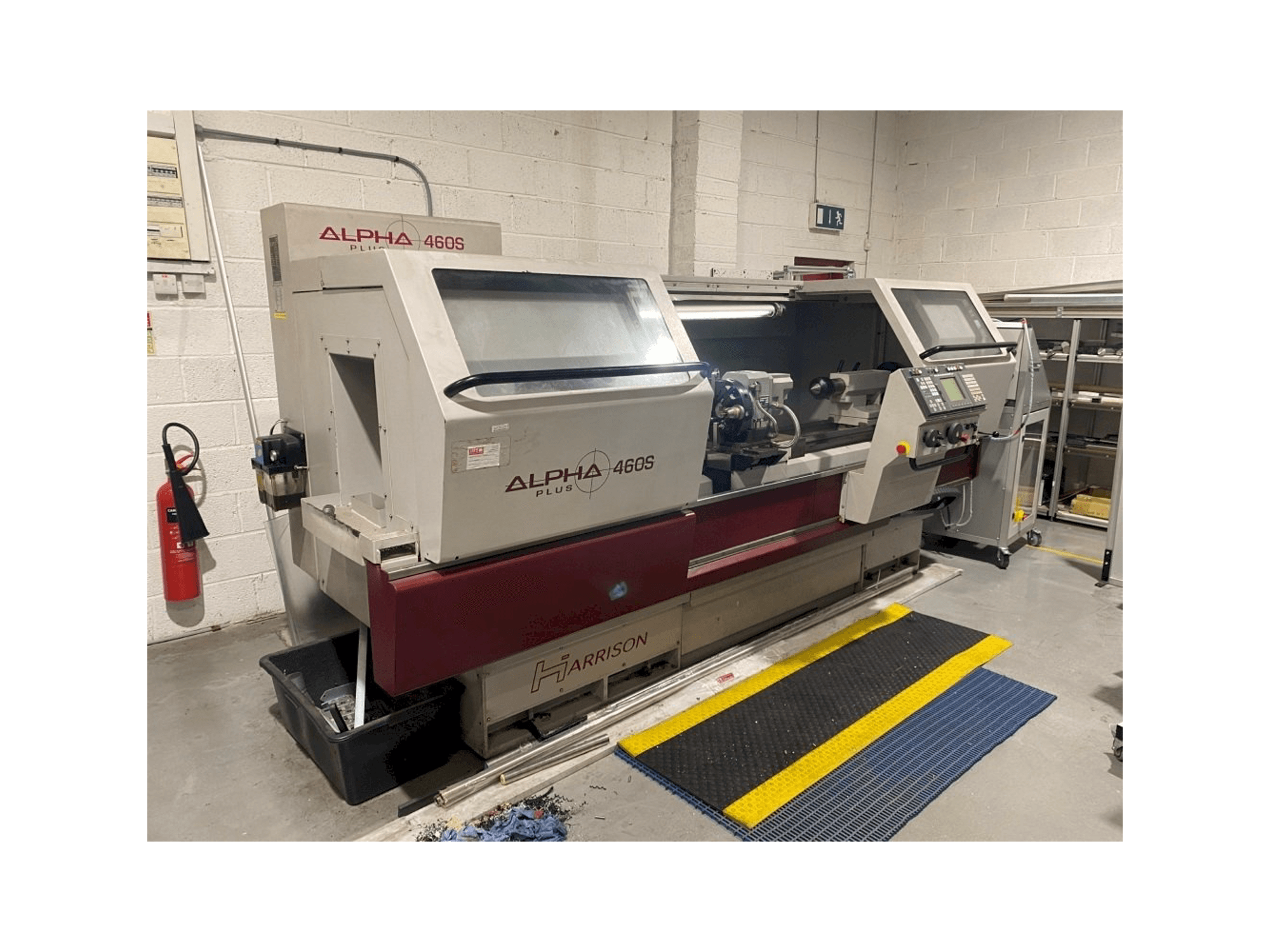 Vista Frontal da Harrison Alpha 460S Plus máquina