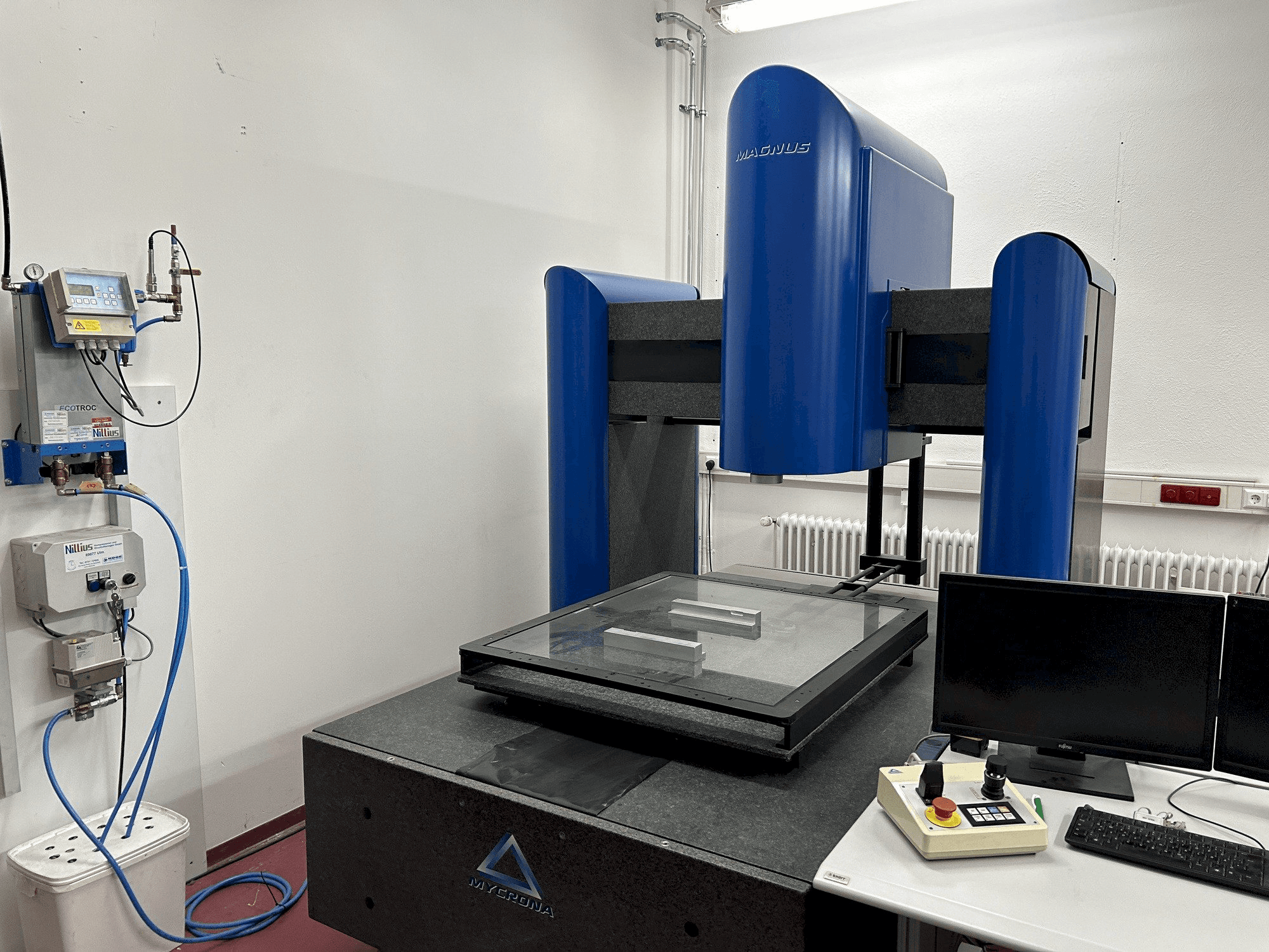 Vista Frontal da MYCRONA Magnus BL máquina