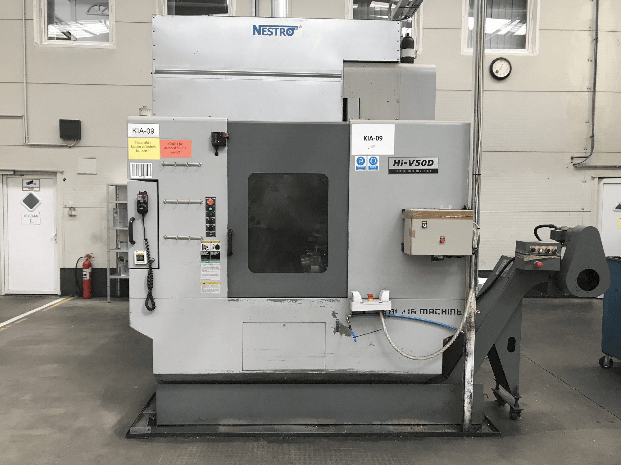 Vista Frontal da Hyundai Kia Hi V50D máquina