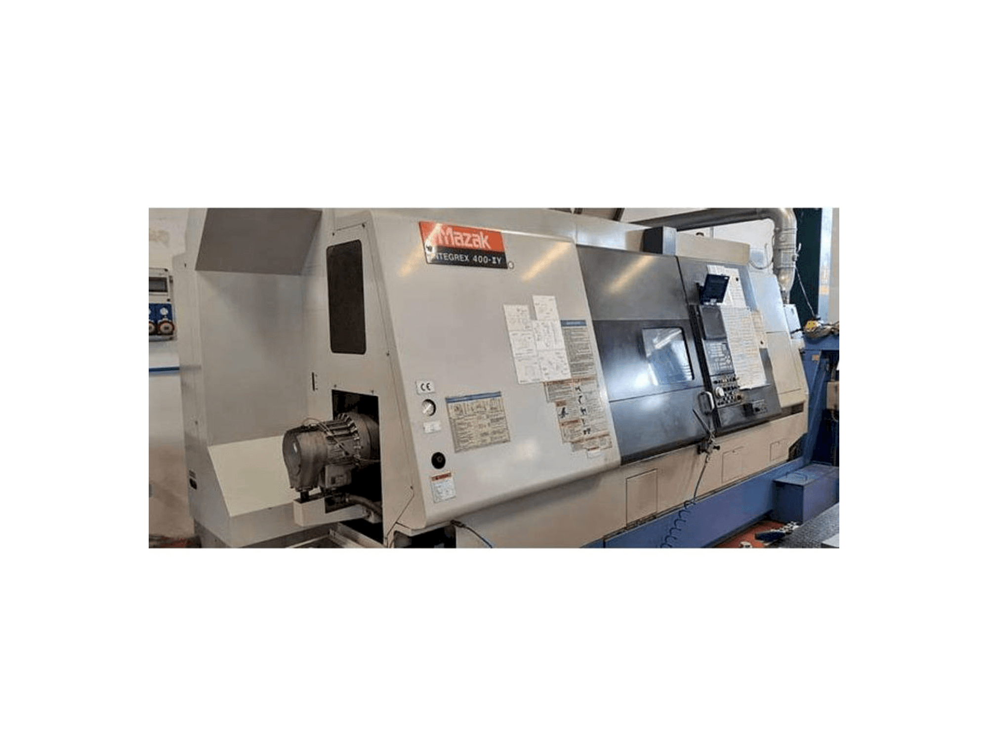 Vista Frontal da Mazak Integrex 400-II Y máquina