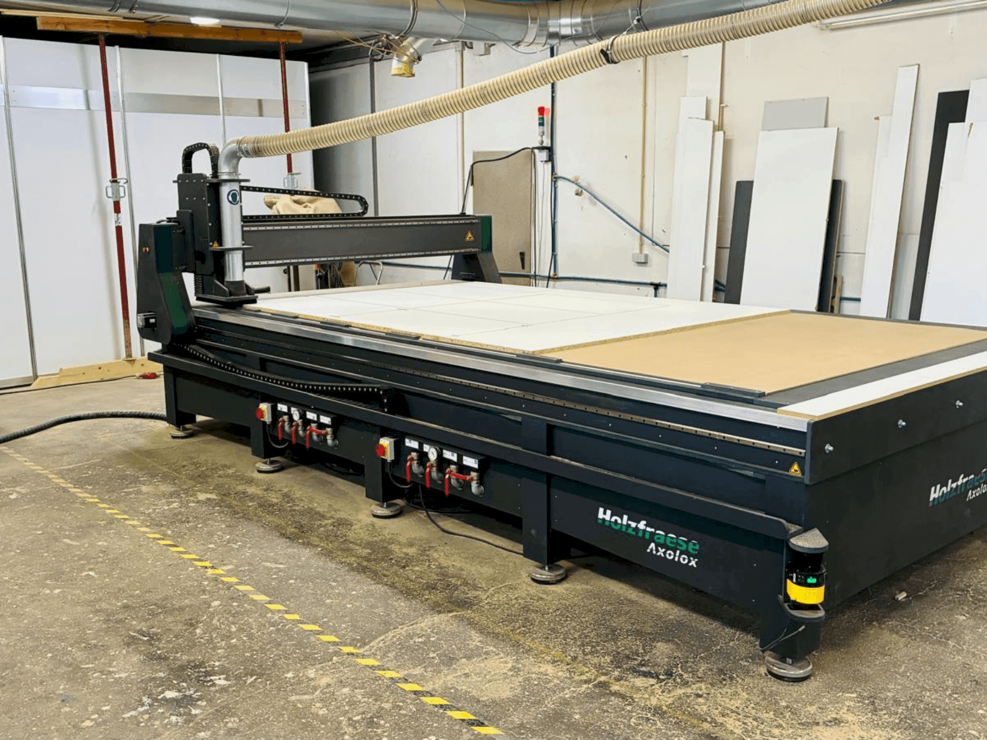 Vista Frontal da GEWEMA AXOLOX 4021 máquina