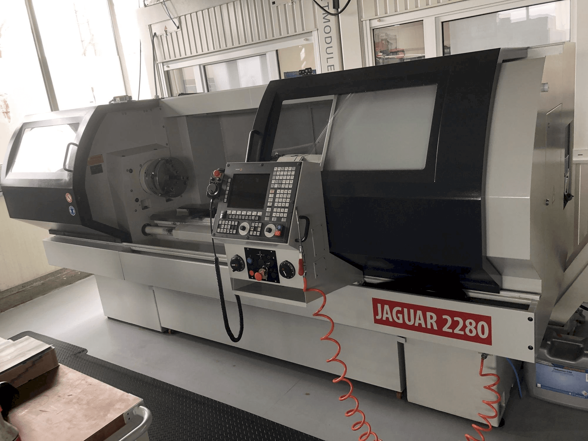 Vista Frontal da JESSEY AGUAR 2280 máquina