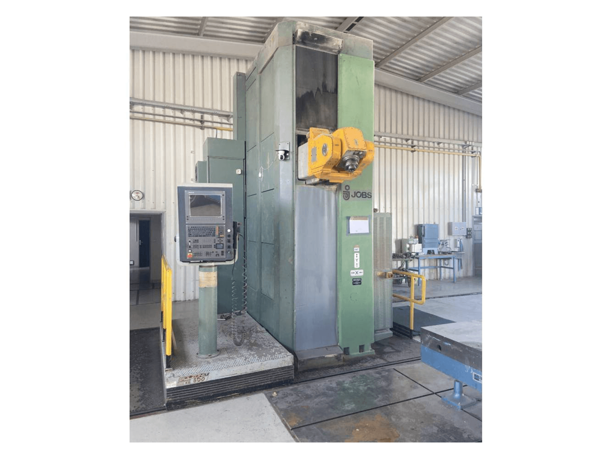 Vista Frontal da JOBS Jomach 16 máquina