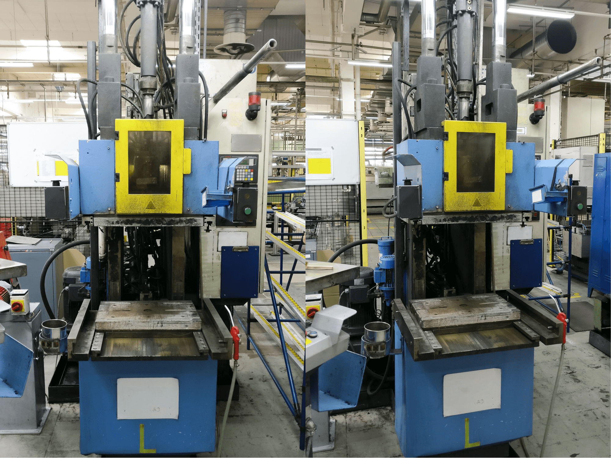 Vista Frontal da Kloeckner Desma 956.050 máquina