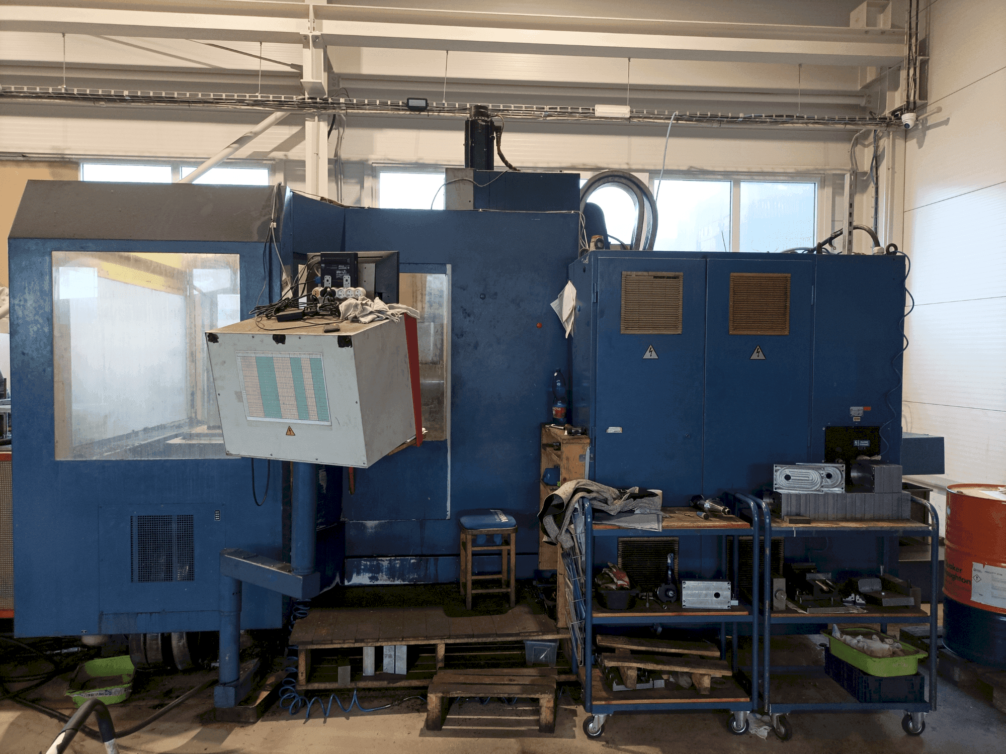 Vista Frontal da ZPS MCFH 63 máquina