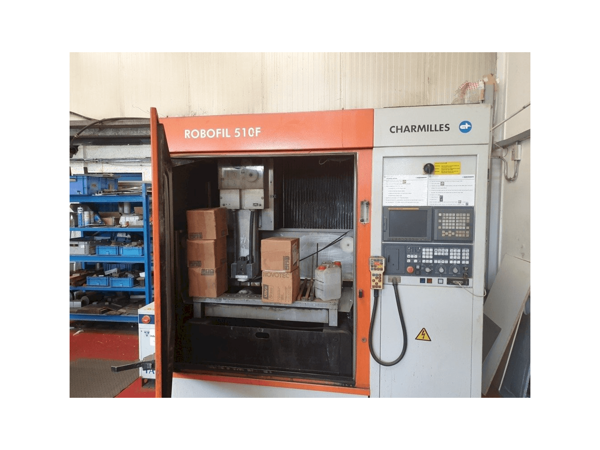 Vista Frontal da CHARMILLES Robofil 510F máquina