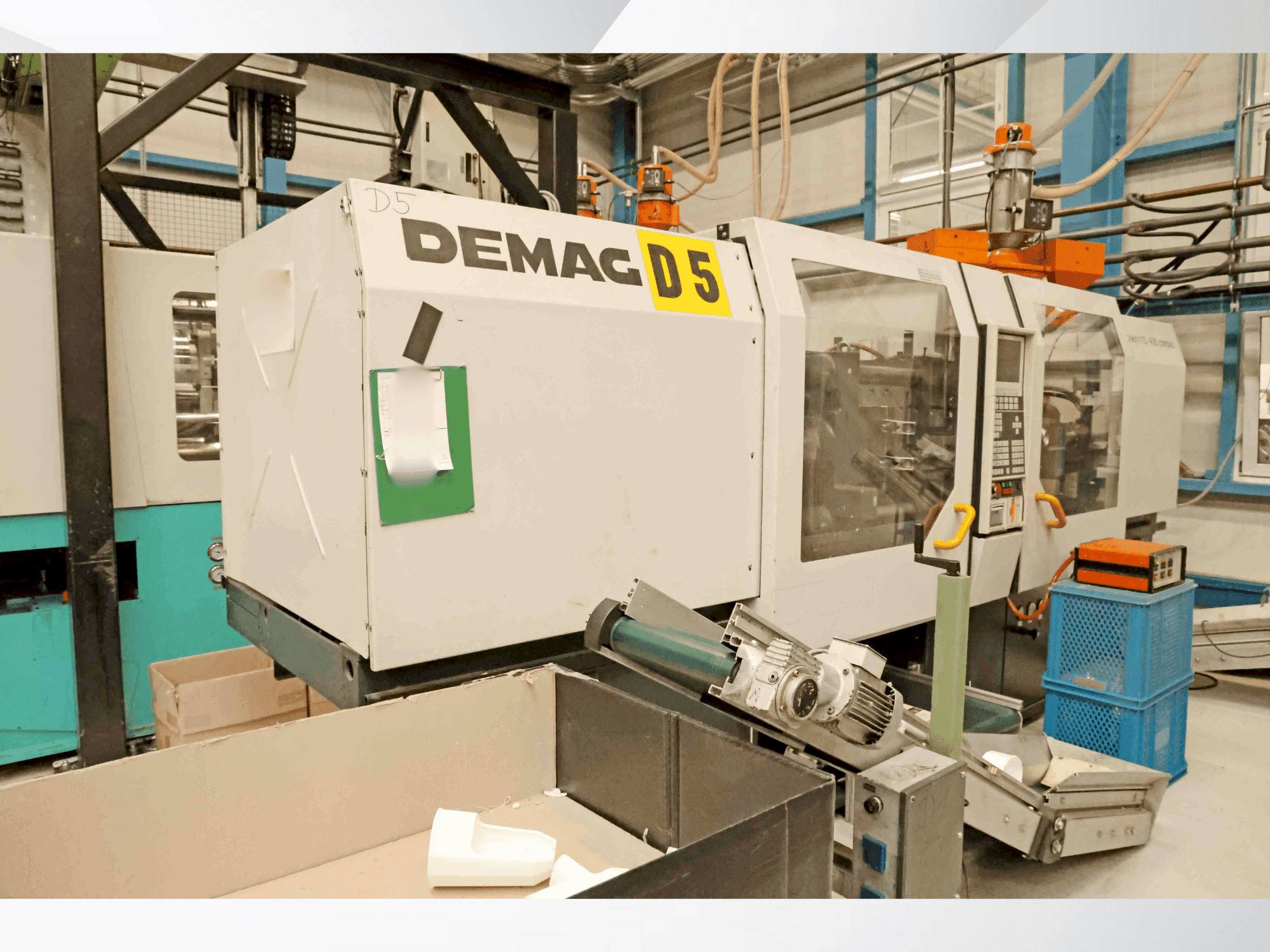 Vista Frontal da DEMAG Ergotech 110-430 NC 4 compact máquina