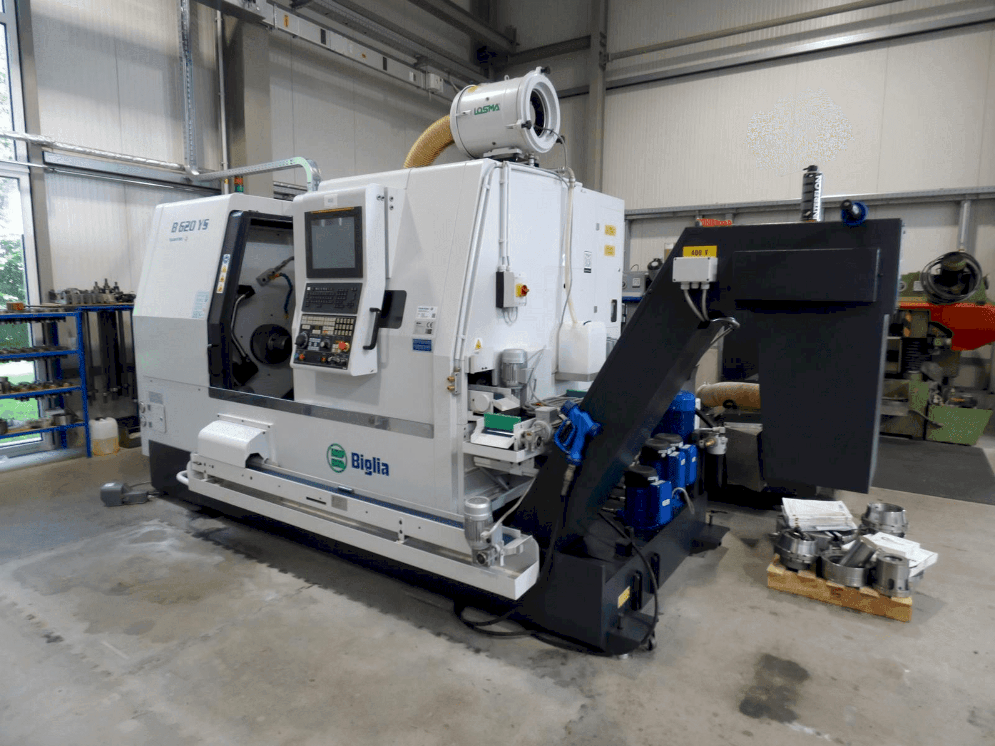 Vista Frontal da Biglia B620YS máquina