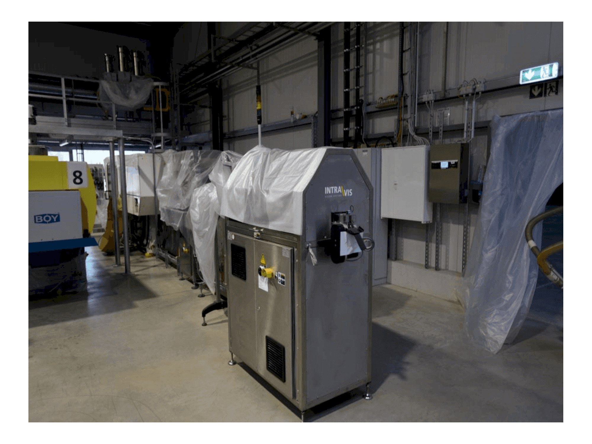 Vista Frontal da INTRAVIS Capwatcher 6432 máquina