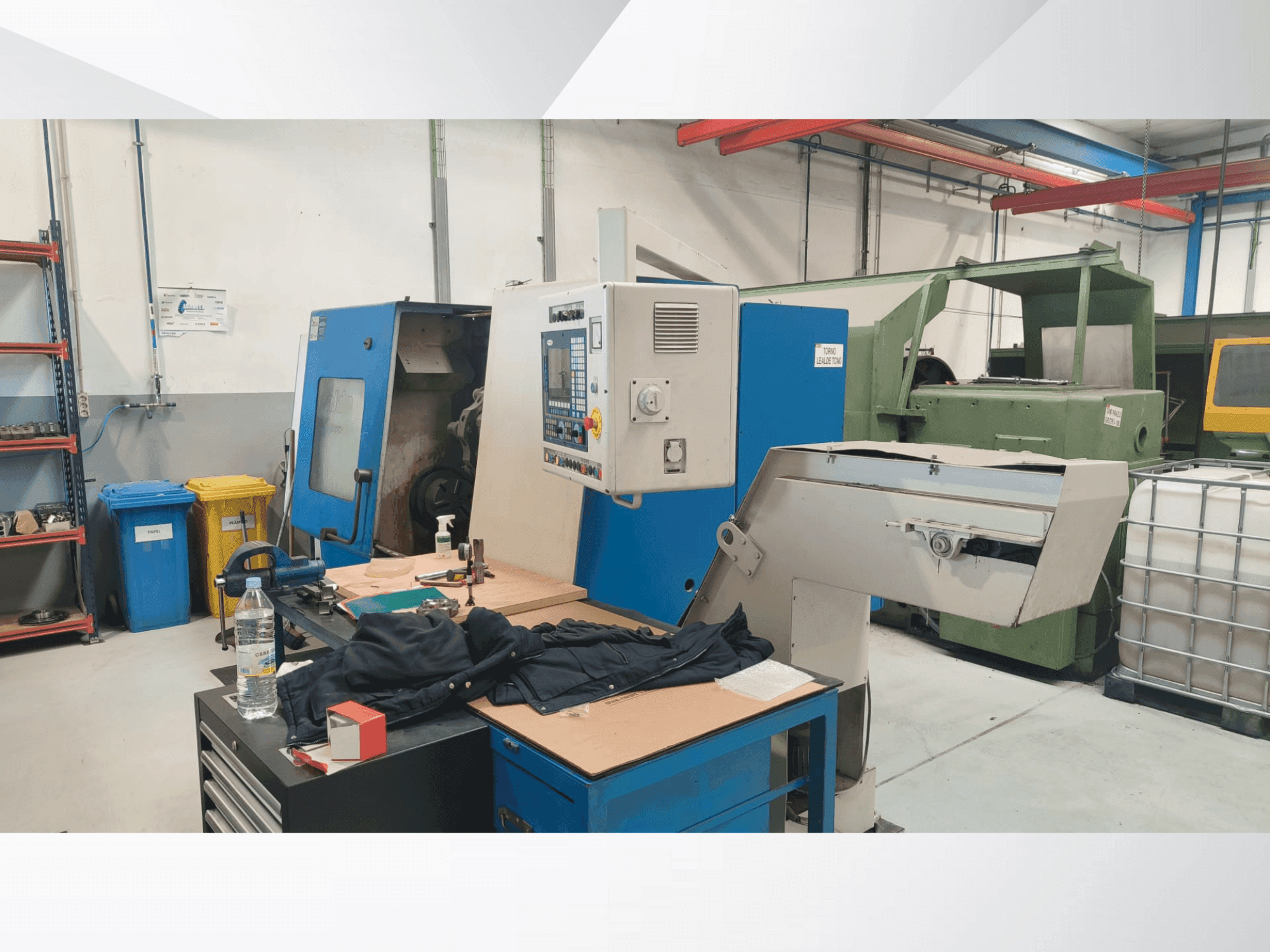 Vista Lateral da Lealde TCN-0 máquina