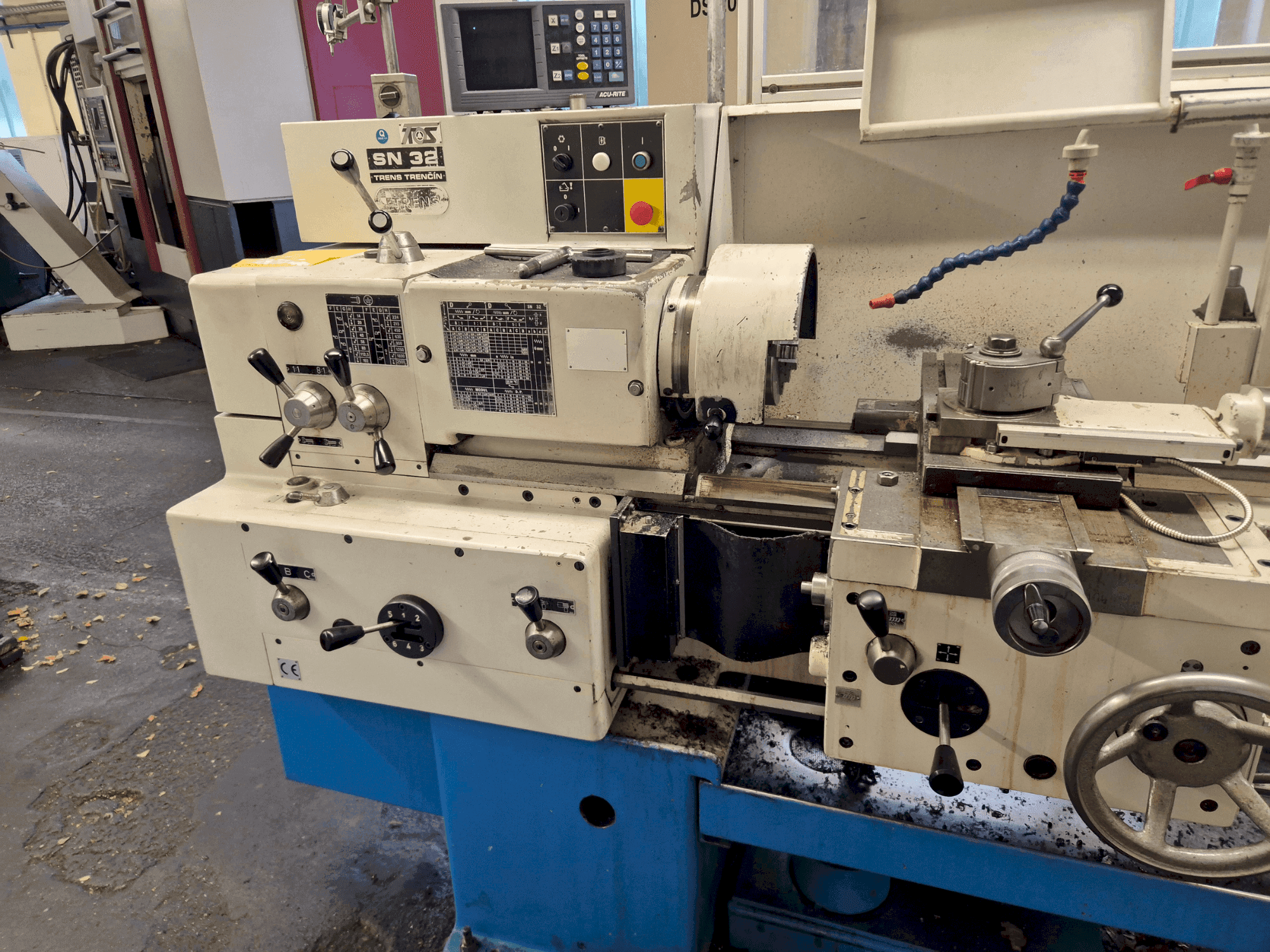 Vista Frontal da TRENS SN 32 máquina