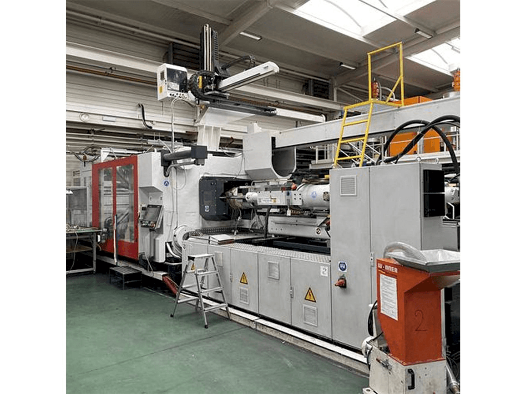 Vista Frontal da Ferromatik Maxima MM 1000-4880 máquina