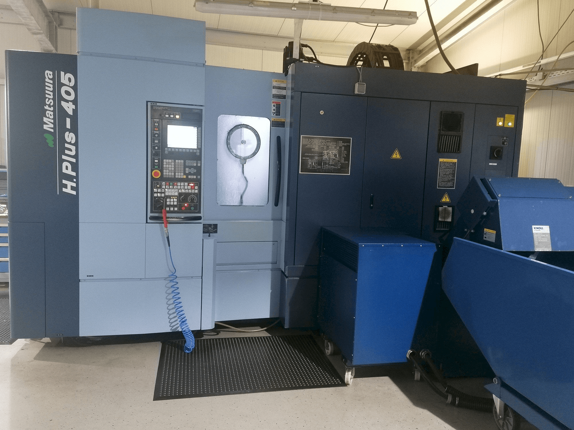 Vista Frontal da Matsuura H-PLUS-405 máquina