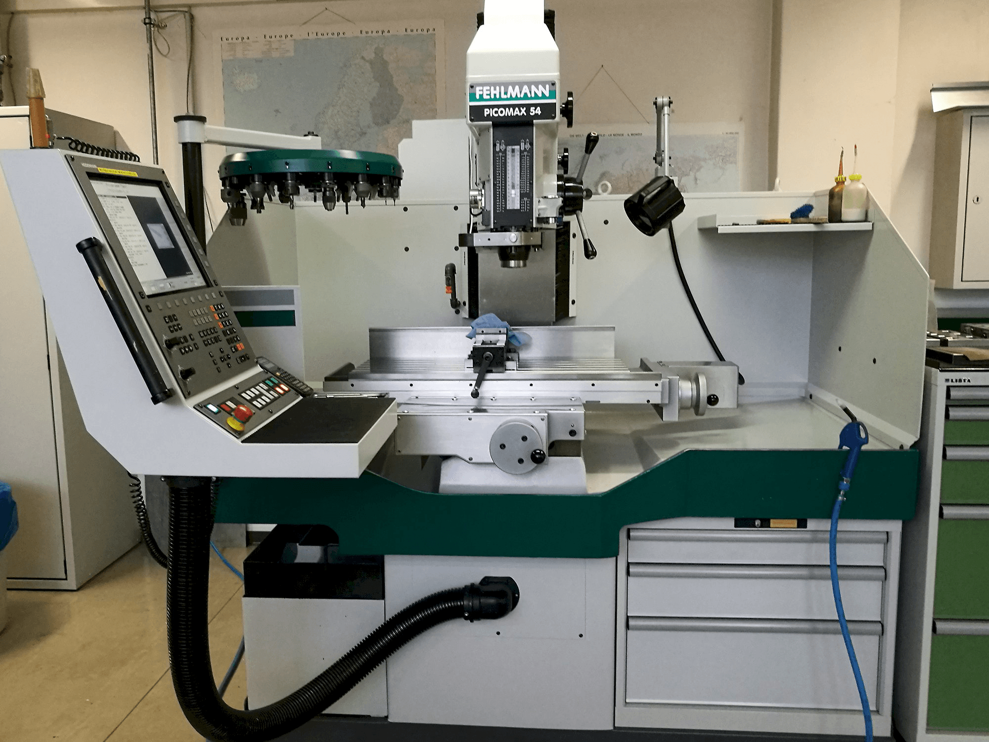 Vista Frontal da FEHLMANN PICOMAX 54 máquina