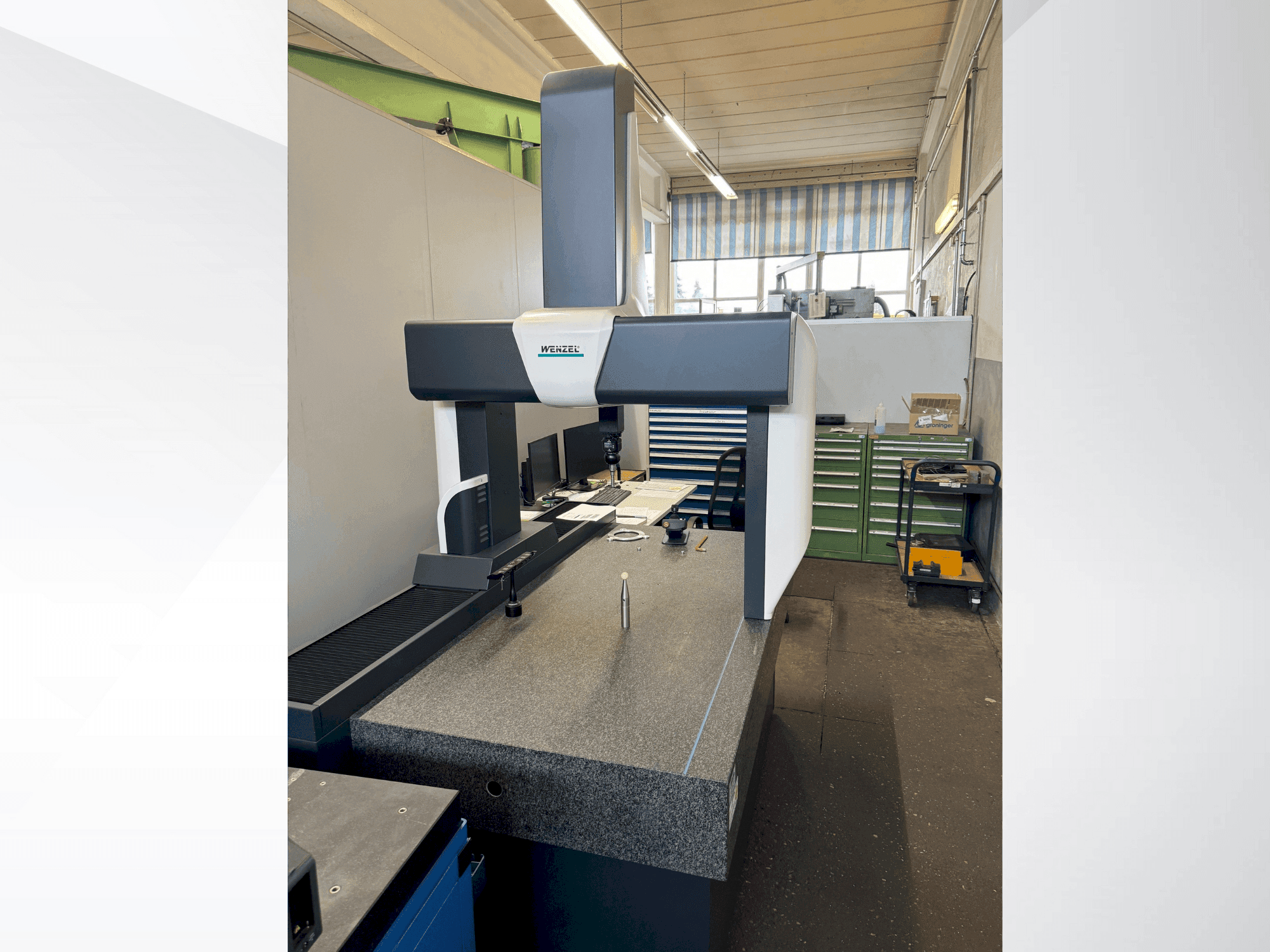 Vista Frontal da Wenzel LH 65 máquina