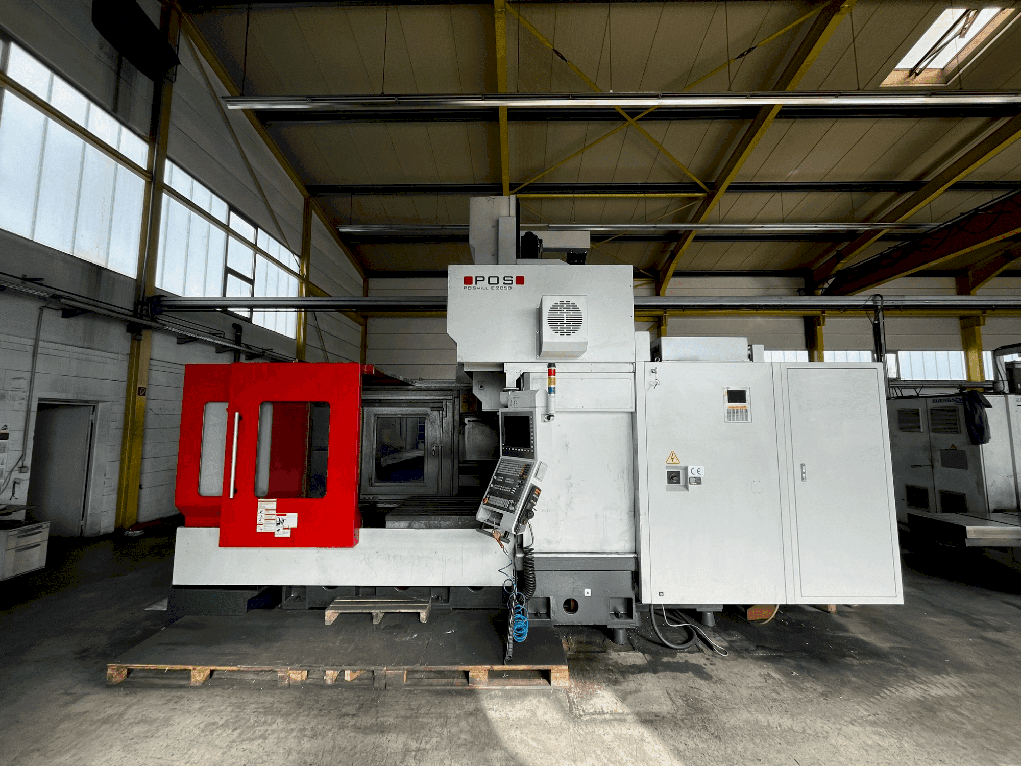 Vista Frontal da POSmill E 2050 máquina