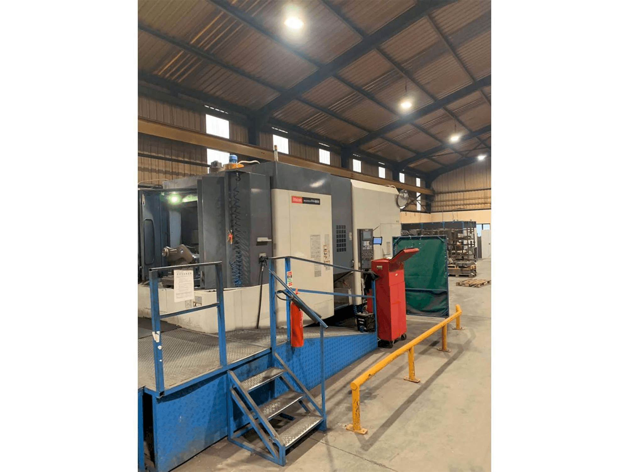 Vista Frontal da Mazak Mazatech FH-8800 máquina