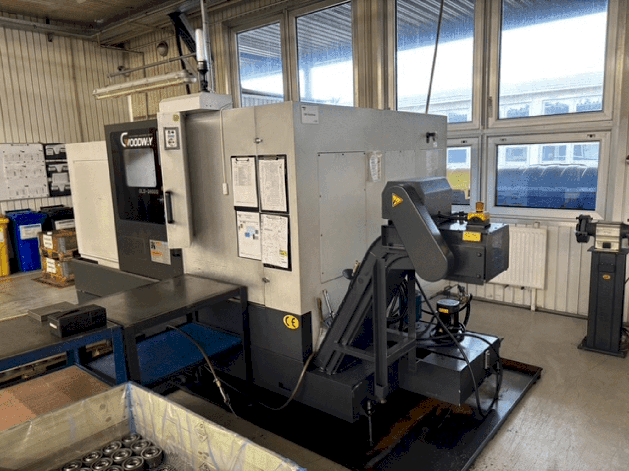 Vista Frontal da Goodway GLS-2800S máquina