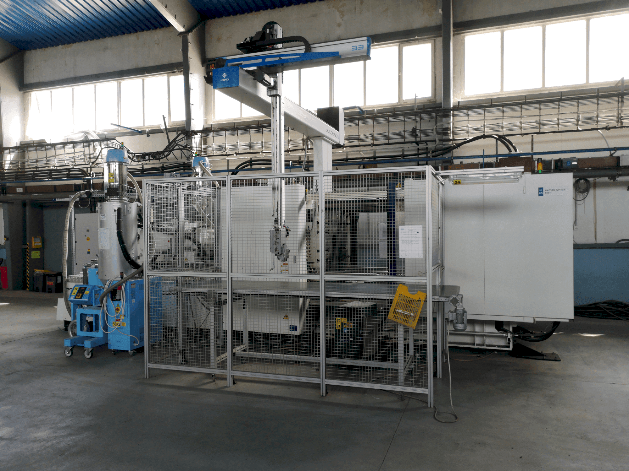 Vista Frontal da HAITIAN Jupiter 650 II máquina