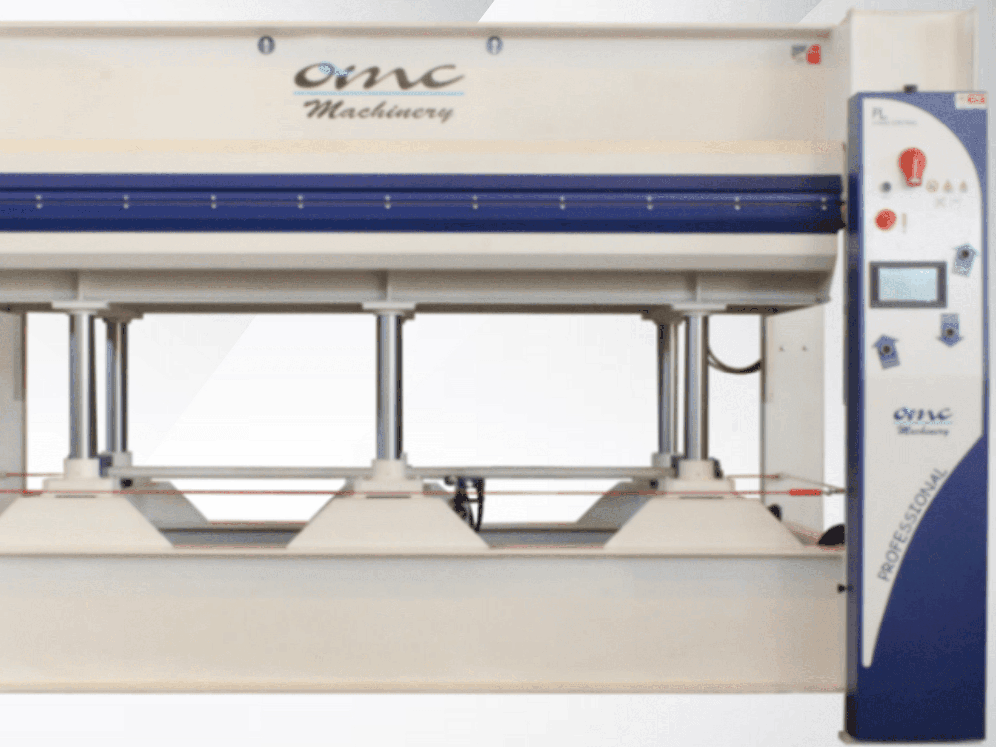 Vista Frontal da OMC PL 90s máquina