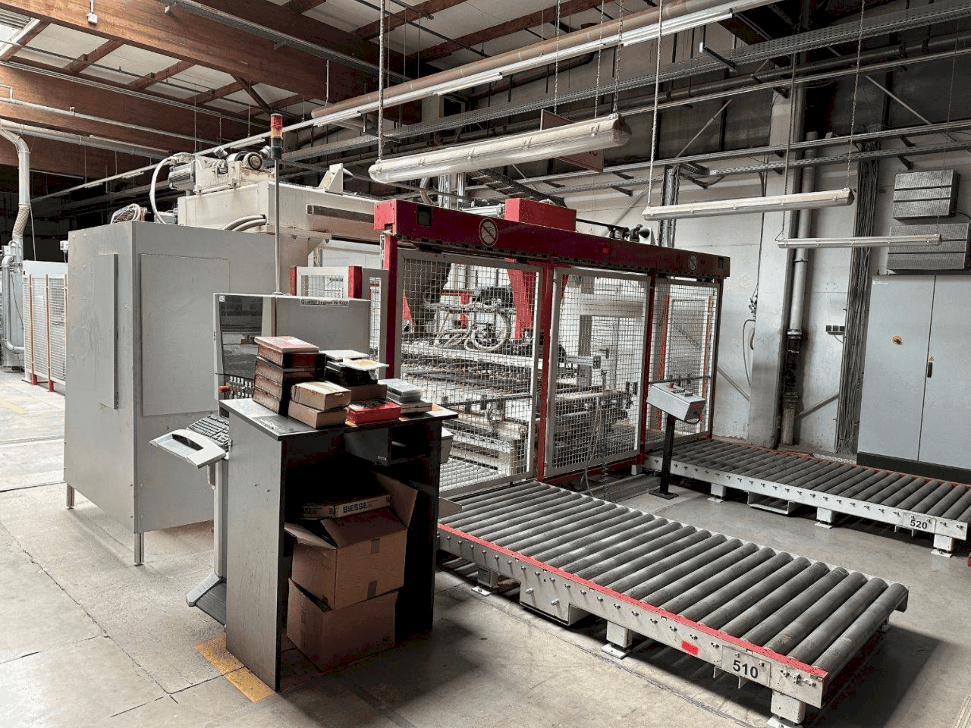 Vista Frontal da BIESSE TECHNO KERNELL máquina